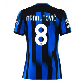 Inter Milan Marko Arnautovic #8 Hemmatröja Kvinnor 2023-24 Kortärmad